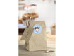Picture of PARTY BAGS KRAFT WOODLAND 8X18X6CM - 6 PACK
